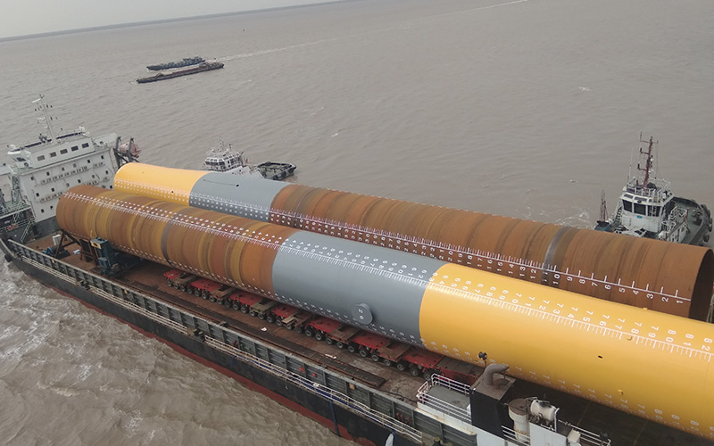 三峽新能源陽江一期單樁復合筒風電項目