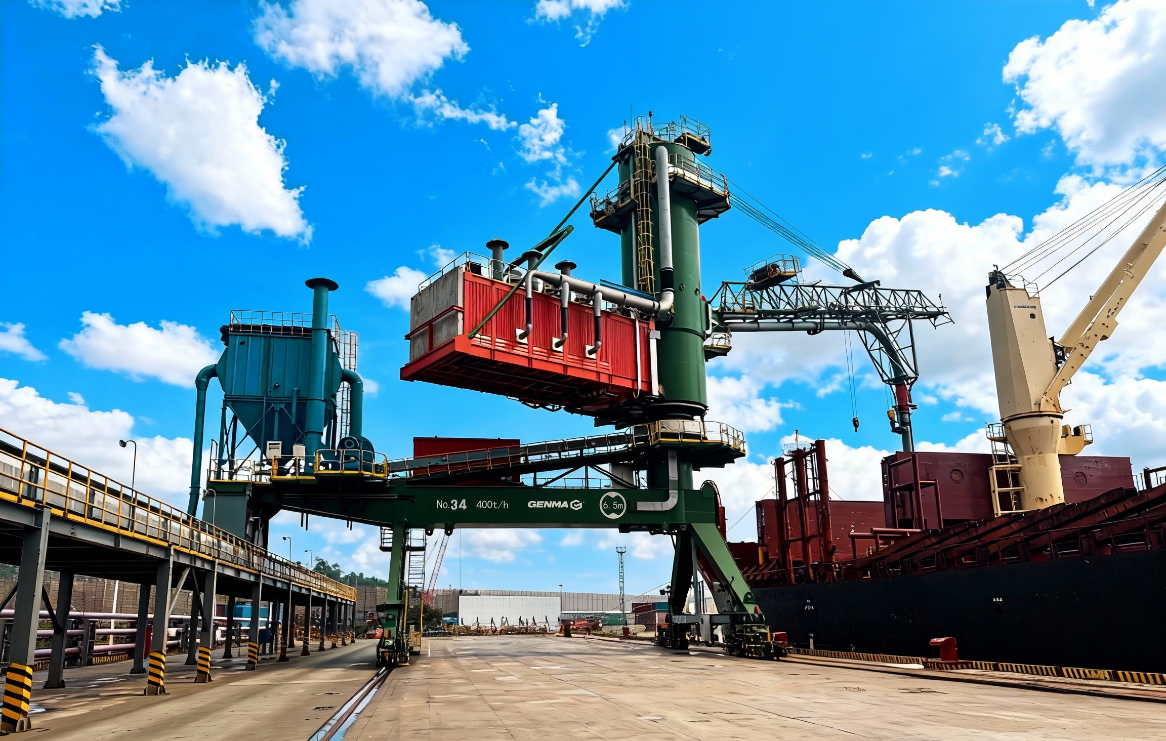 “GENMA給力!”客戶錦旗詮釋GENMA氣力卸船機六個“真本事”(圖3) “GENMA給力!”客戶錦旗詮釋GENMA氣力卸船機六個“真本事”(圖3)