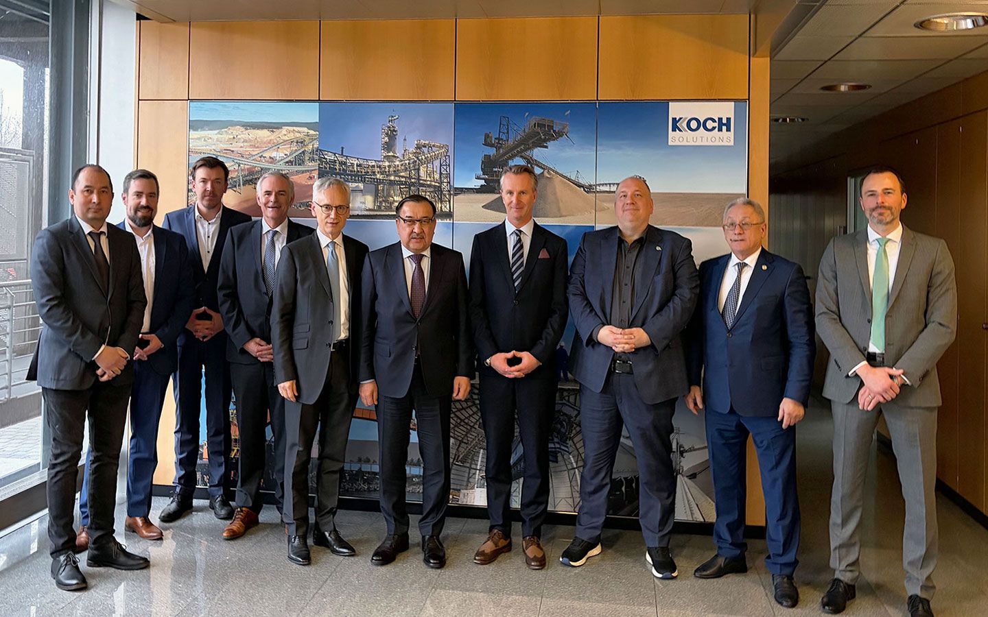 哈薩克斯坦大使訪問德國KOCH公司，共商可持續原材料合作新路徑(圖1)