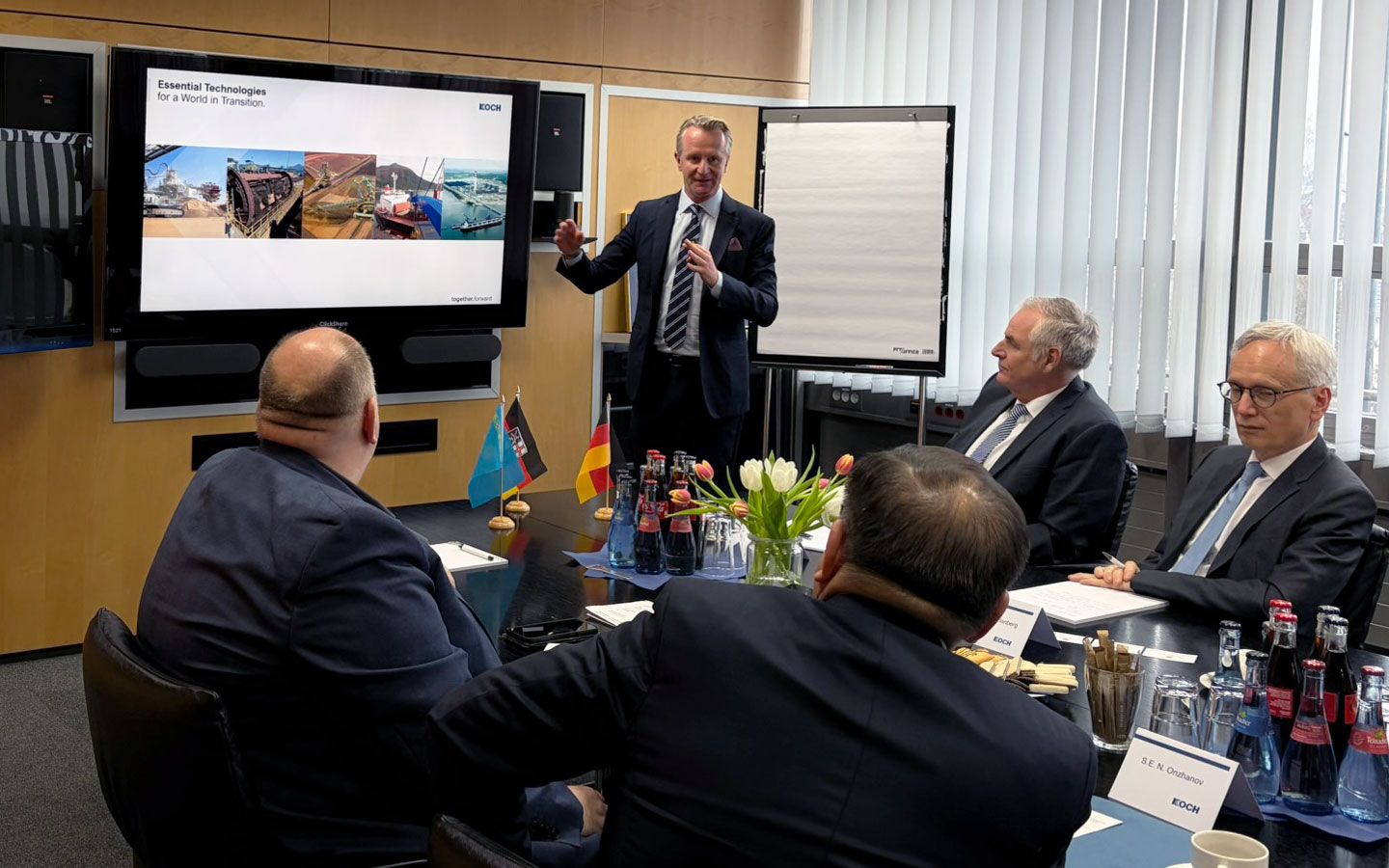 哈薩克斯坦大使訪問德國KOCH公司，共商可持續原材料合作新路徑(圖2)